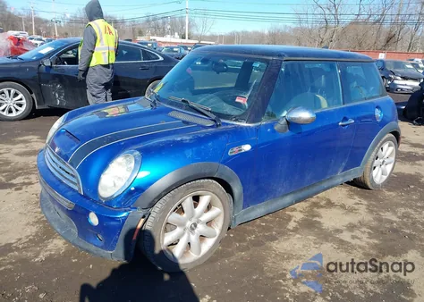 2006 Mini Cooper S z USA, uszkodzony, nr VIN WMWRE33566TJ38504